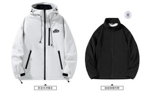 Куртка унисекс для активного отдыха BOBBY ABLEY, Белый