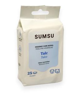 Тальковые салфетки SUMSU для собак и кошек, 25 шт 20х18см SUMSU