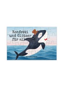 Mr. & Mrs. Panda Головоломка «Цилиндрическая косатка» с надписью белого цвета