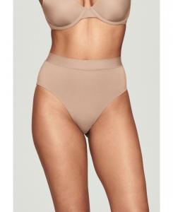 Трусики больших размеров с высокой талией из модала CUUP, Taupe