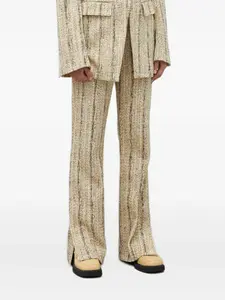 Твидовые брюки с разрезами Day Birger Et Mikkelsen, нейтральный