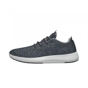 Кроссовки Wool Runner Mizzles Low Top, мужские, темно-серые Allbirds, Dark Gray