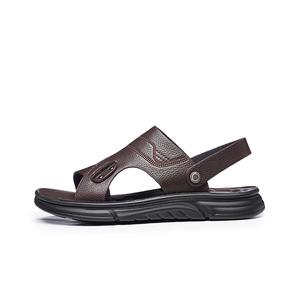 LAORENTOU Пляжные сандалии мужские коричневые
