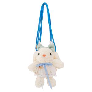 Плюшевая игрушка кролик с висячими ушами, высота 17 см FANNIKEER, синий