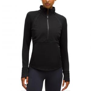 Куртки и пальто для бега в холодную погоду женские Lululemon, черный/blk