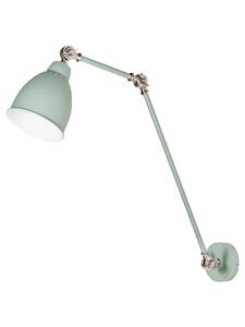 Beliani Настенные светильники MISSISSIPPI зелено-серебристого цвета - (Ш) 14 x (В) 18 x (Д) 78 см