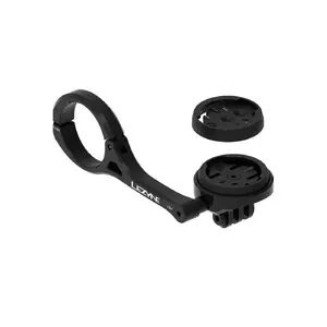 Крепление Garmin/Wahoo GPS спереди с GoPro Lezyne, Black