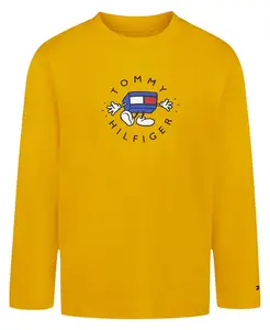 Мальчиковая водолазка 2T-7 Tommy Hilfiger, желтый