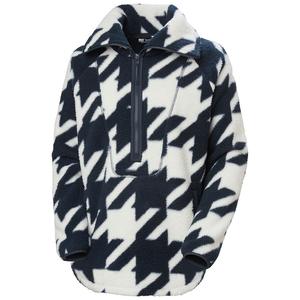 Зимняя куртка Helly Hansen Bliss Pile (женская), Navy Houndstooth AOP