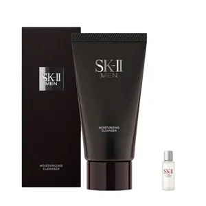 SK II Amino Acid очищающее средство, пенка для умывания и эссенция набор для ухода за кожей увлажняющий, питающий и очищающий 120г+10мл SK-II