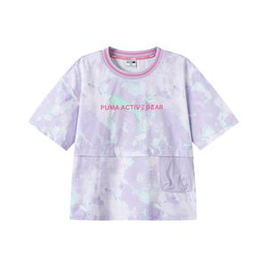 PUMA Футболка Performance Pink Purple 70001 для детей 3-7 лет