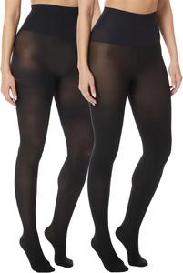 Женские колготки Ultimate Opaque Semi-Opaque, 2 шт. Commando, Black