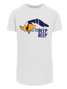 Футболка F4NT4STIC Looney Tunes Roadrunner Beep Beep, белый