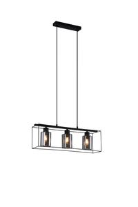 Подвесной светильник Nettlife черный, 6/25/148 см