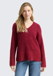Джемпер TOM TAILOR Jumper, Rumba Red Melange/Red