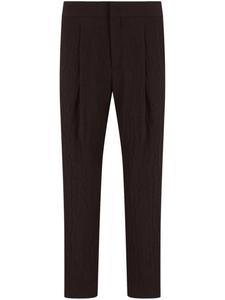 Зауженные брюки Giorgio Armani, коричневый