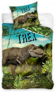 Комплект постельного белья Dinosaur T-Rex Dino 135х200см + 80х80см PHU CARBOTEX