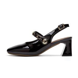 Туфли на высоком каблуке для женщин Rich birds, Black