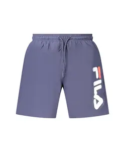 Синие боксерские плавки с принтом «Свазиленд» Fila, синий