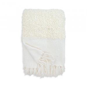 Плед Murphy Throw POM POM AT HOME, слоновая кость/кремовый
