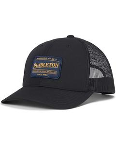 Унисекс кепка Pendleton Large Patch Trucker, Black