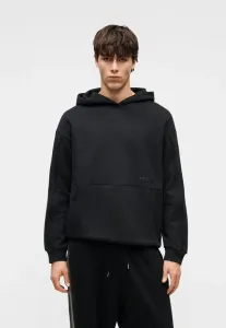 Универсальная толстовка с капюшоном свободного кроя, подходящая как мужчинам, так и женщинам. Yourturn, Black