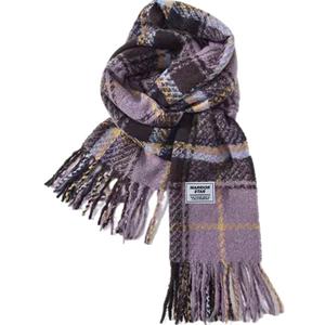 Шарф из полиэстера Unisex WARRIOR, фиолетовый