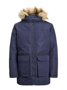 Межсезонное пальто JACK & JONES Between-Seasons Coat Wing, темно-синий