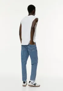 Стандартные джинсы зауженного кроя Pull&Bear, Blue Denim