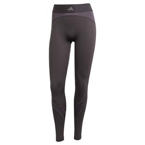 Узкие спортивные брюки ADIDAS PERFORMANCE Hyperglam, серый/темно-серый