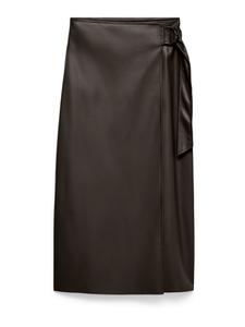 VERO MODA Юбка 'VMPolly' в темно-коричневом цвете