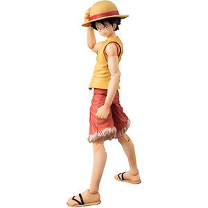 MegaHouse VAH One Piece, Monkey D. Luffy PAST BLUE Ver. Yellow Action Figures