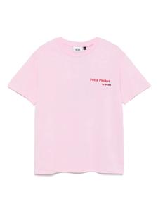 GCDS футболка Pizza из коллаборации с Polly Pocket, розовый