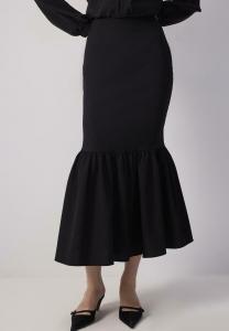 Юбка Touché Privé GATHERED CREPE, Black