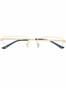 Очки в прямоугольной оправе Cartier Eyewear, золотой