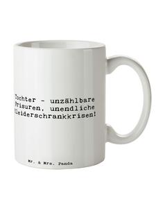 Кружка для дочерей с надписью Saying in White Mr. & Mrs. Panda
