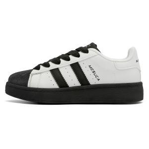 MESUCA Низкие кроссовки для скейтбординга унисекс бежево-черные