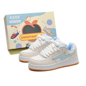 Anime story Скользоустойчивые износостойкие легкие дышащие лоу-топ скейтбордские кроссовки унисекс черные [Премиум улучшенные — более комфортные и долговечные]