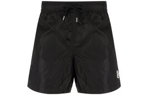 Шорты для плавания с логотипом Moncler, черный