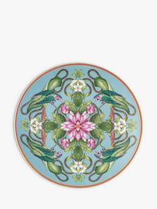 Wonderlust Menagerie костяной фарфоровый десертный поднос Wedgwood, 21cm, Blue/Multi
