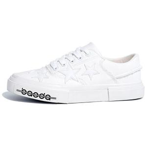 Кеды мужские, обувь для скейтбординга низкая Baoda, черный/белый