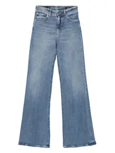 Джинсы с нашивкой-логотипом Dondup, синий