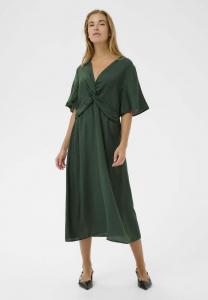 Платье Kaffe KAjasmin Solid Dress, Magical Forest Cc/Dark Green