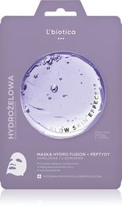 Интенсивная гидрогелевая маска PGA Hydro Fusion + Peptides для ровного тона кожи L’Biotica, 1 шт
