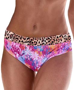 Размеры чашек женских купальников-бикини с леопардовым и гепардовым принтом LASCANA, Rose printed