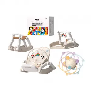 Фитнес-рама Baby Rocker успокаивающее устройство для малышей детские игровые коврики Disney