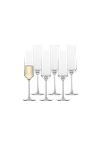 Бокалы для шампанского Zwiesel Glas Pure, 209 мл, 6 штук
