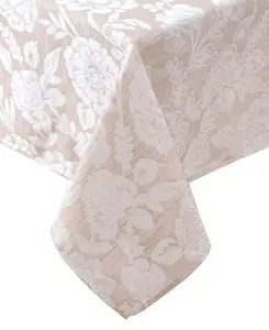 Жаккардовая скатерть Annaleigh, 60 дюймов (ширина) x 120 дюймов (длина) Laura Ashley, taupe