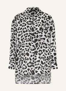 Атласная блузка-рубашка Grace, мультиколор