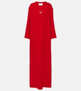 Шелковое платье Valentino, Rosso